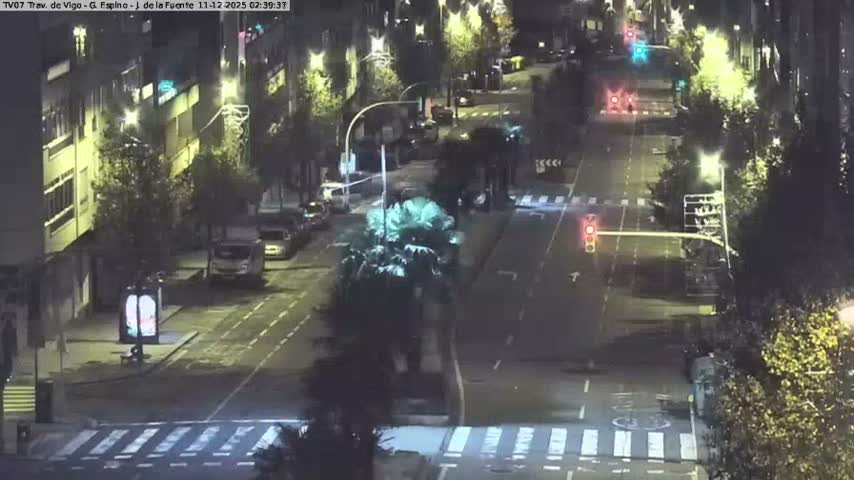 Vigo City - Jenaro de la Fuente Avenue Live Cam - Pontevedra, Galicia, Spain