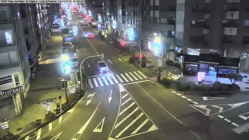 Vigo City - Jenaro de la Fuente Avenue Live Cam - Pontevedra, Galicia, Spain