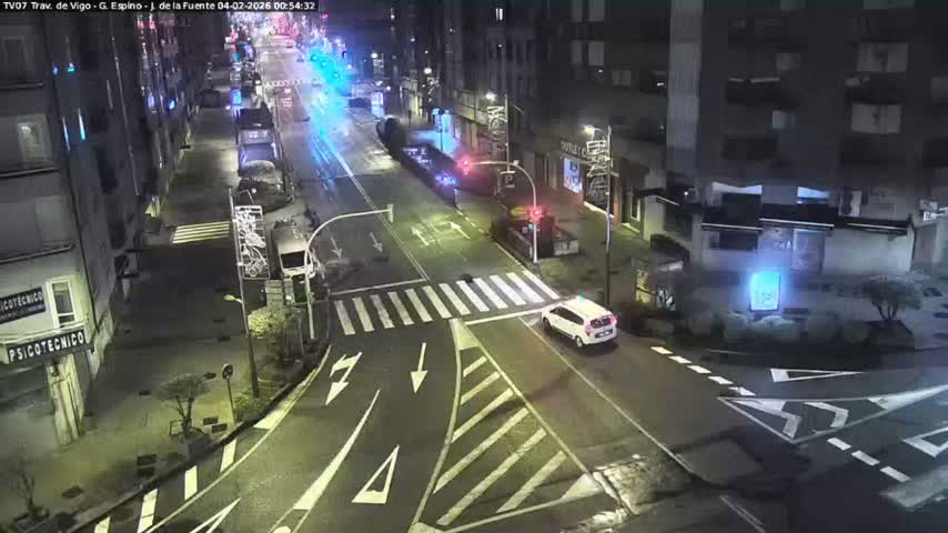 Vigo City - Jenaro de la Fuente Avenue Live Cam - Pontevedra, Galicia, Spain