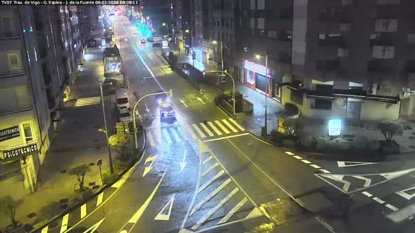 Vigo City - Jenaro de la Fuente Avenue Live Cam - Pontevedra, Galicia, Spain