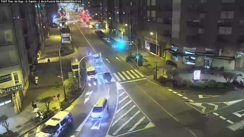 Vigo City - Jenaro de la Fuente Avenue Live Cam - Pontevedra, Galicia, Spain