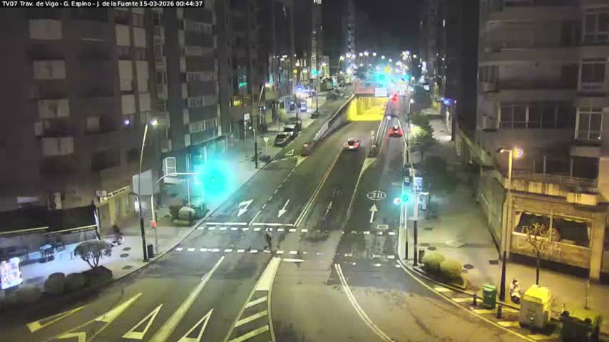 Vigo City - Jenaro de la Fuente Avenue Live Cam - Pontevedra, Galicia, Spain