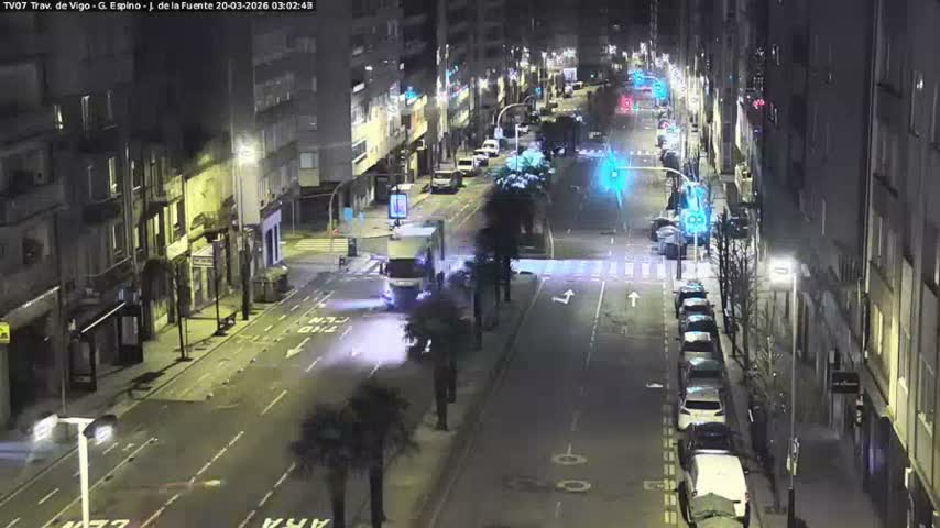 Vigo City - Jenaro de la Fuente Avenue Live Cam - Pontevedra, Galicia, Spain