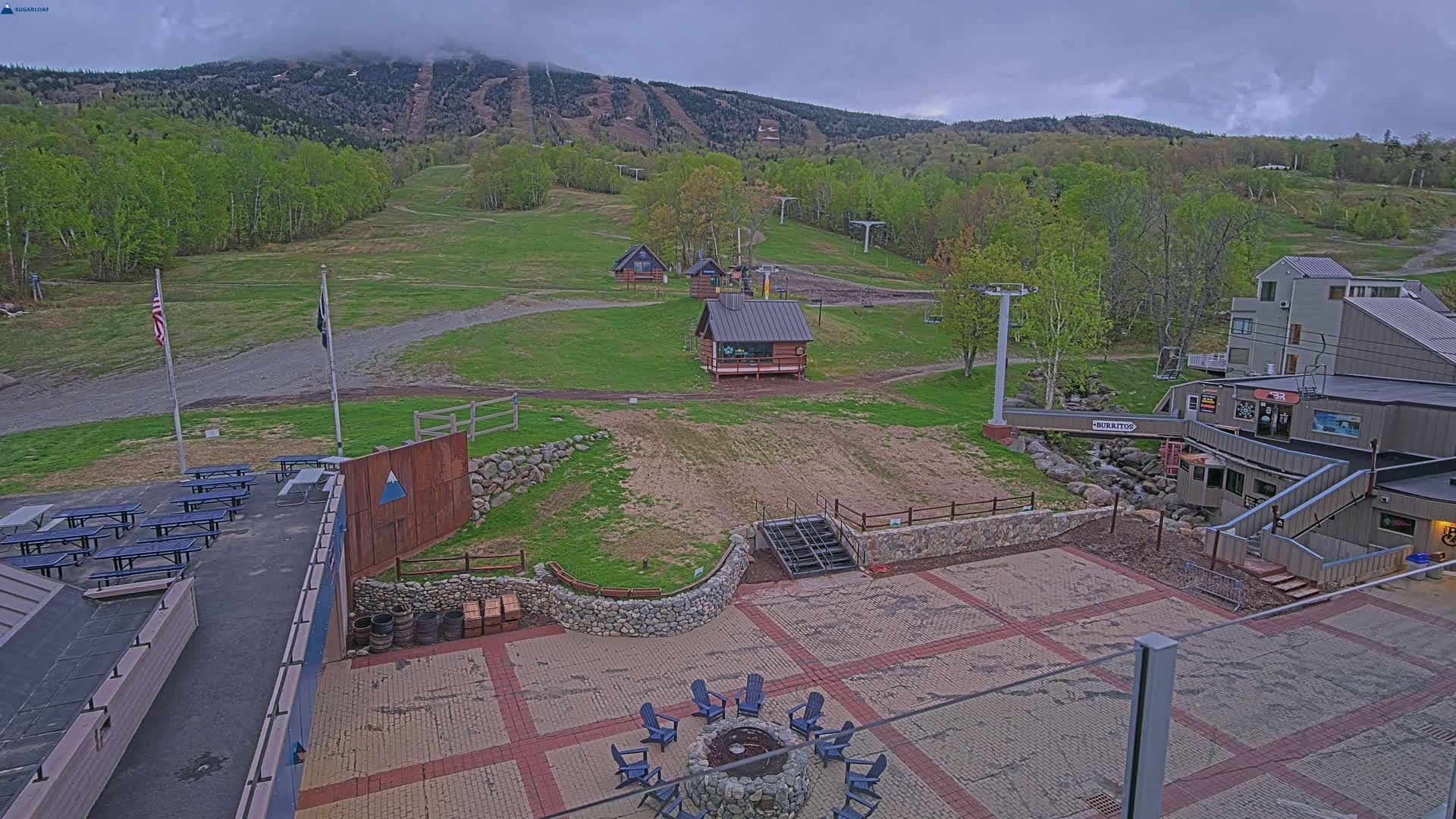 Kingfield, Sugarloaf Mountain Hotel Area Live Cam - Kingfield, Franklin, Maine, USA