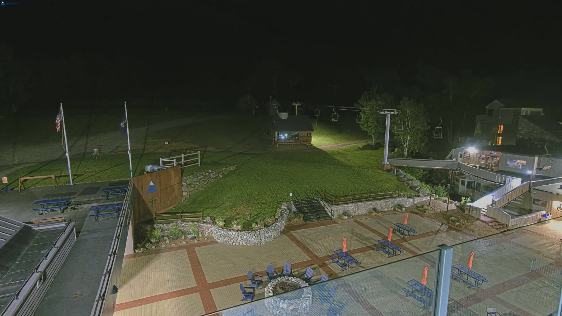 Kingfield, Sugarloaf Mountain Hotel Area Live Cam - Kingfield, Franklin, Maine, USA