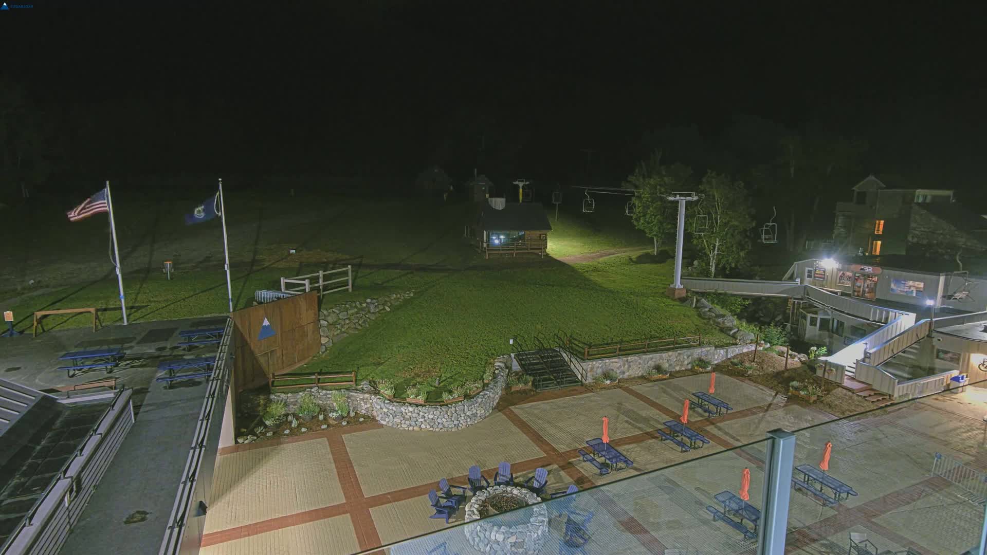 Kingfield, Sugarloaf Mountain Hotel Area Live Cam - Kingfield, Franklin, Maine, USA
