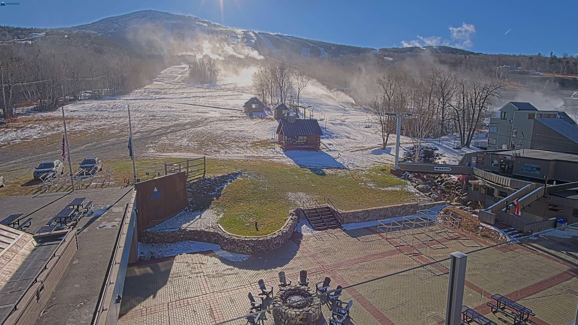 Kingfield, Sugarloaf Mountain Hotel Area Live Cam - Kingfield, Franklin, Maine, USA