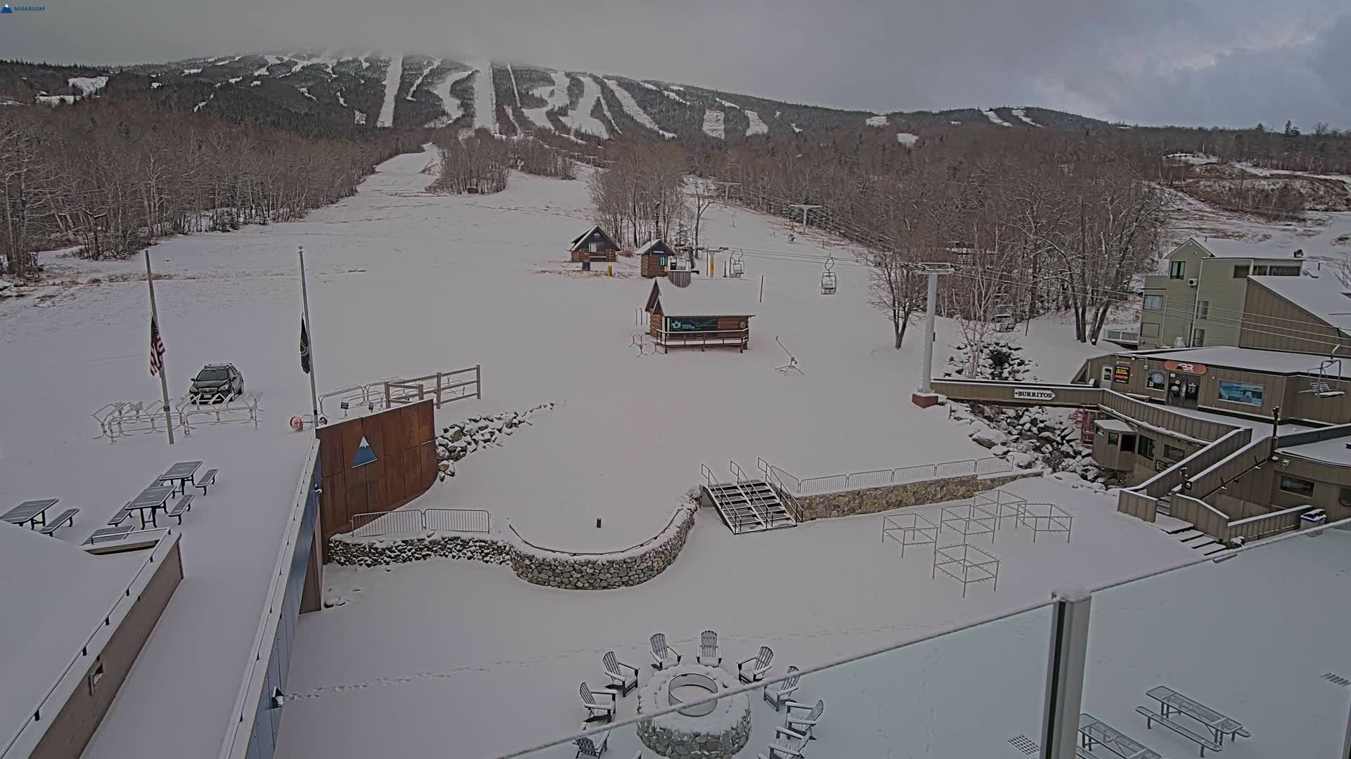 Kingfield, Sugarloaf Mountain Hotel Area Live Cam - Kingfield, Franklin, Maine, USA