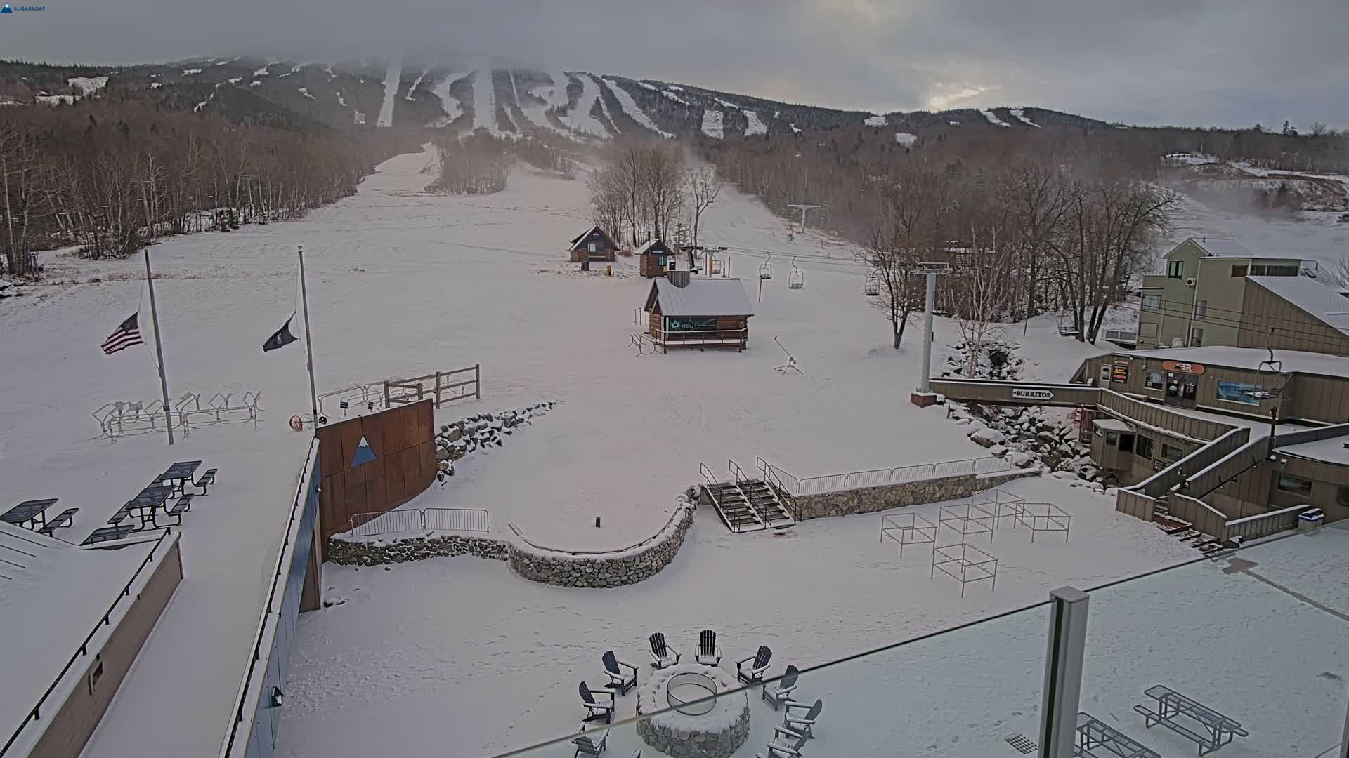 Kingfield, Sugarloaf Mountain Hotel Area Live Cam - Kingfield, Franklin, Maine, USA
