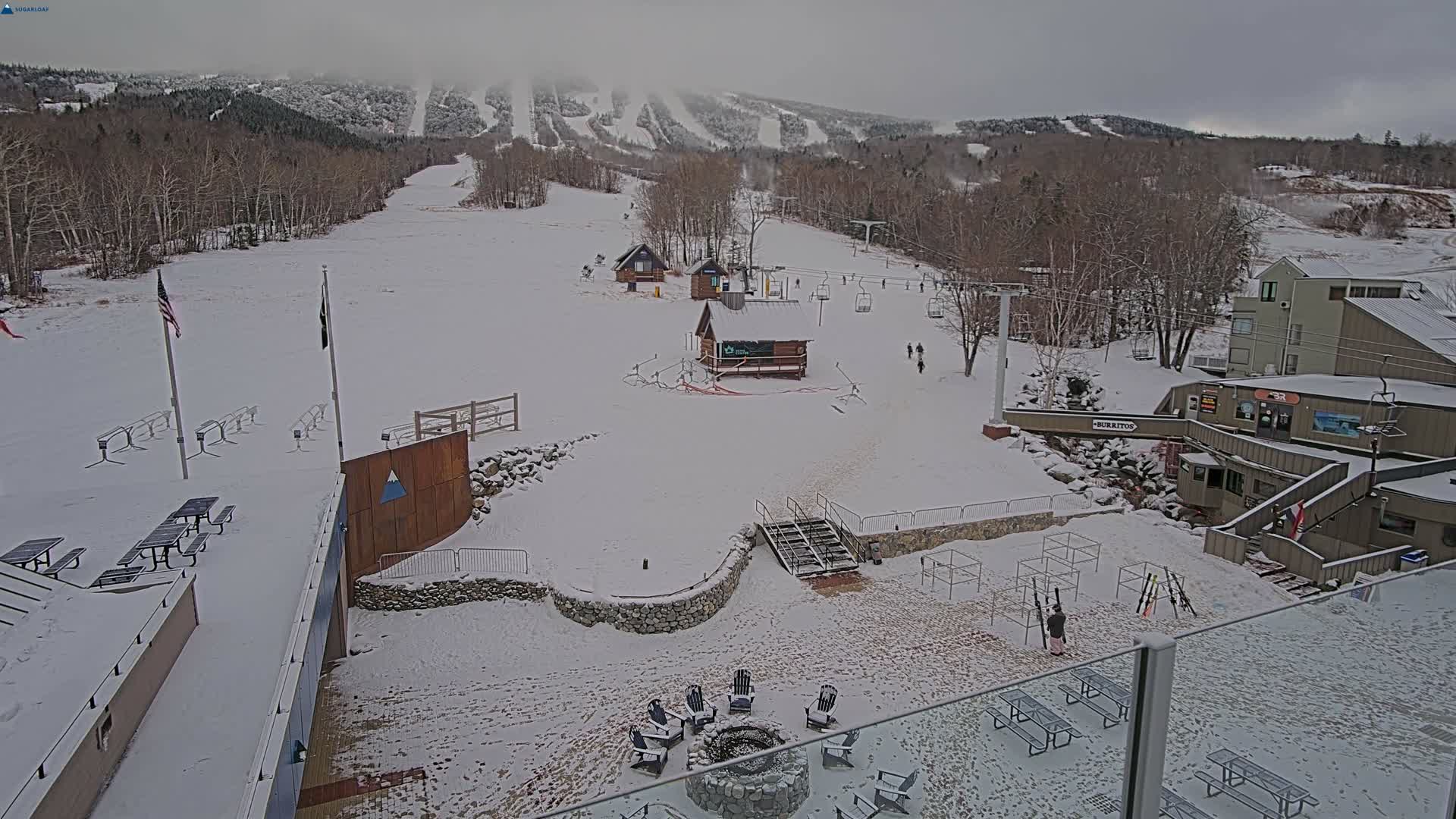Kingfield, Sugarloaf Mountain Hotel Area Live Cam - Kingfield, Franklin, Maine, USA