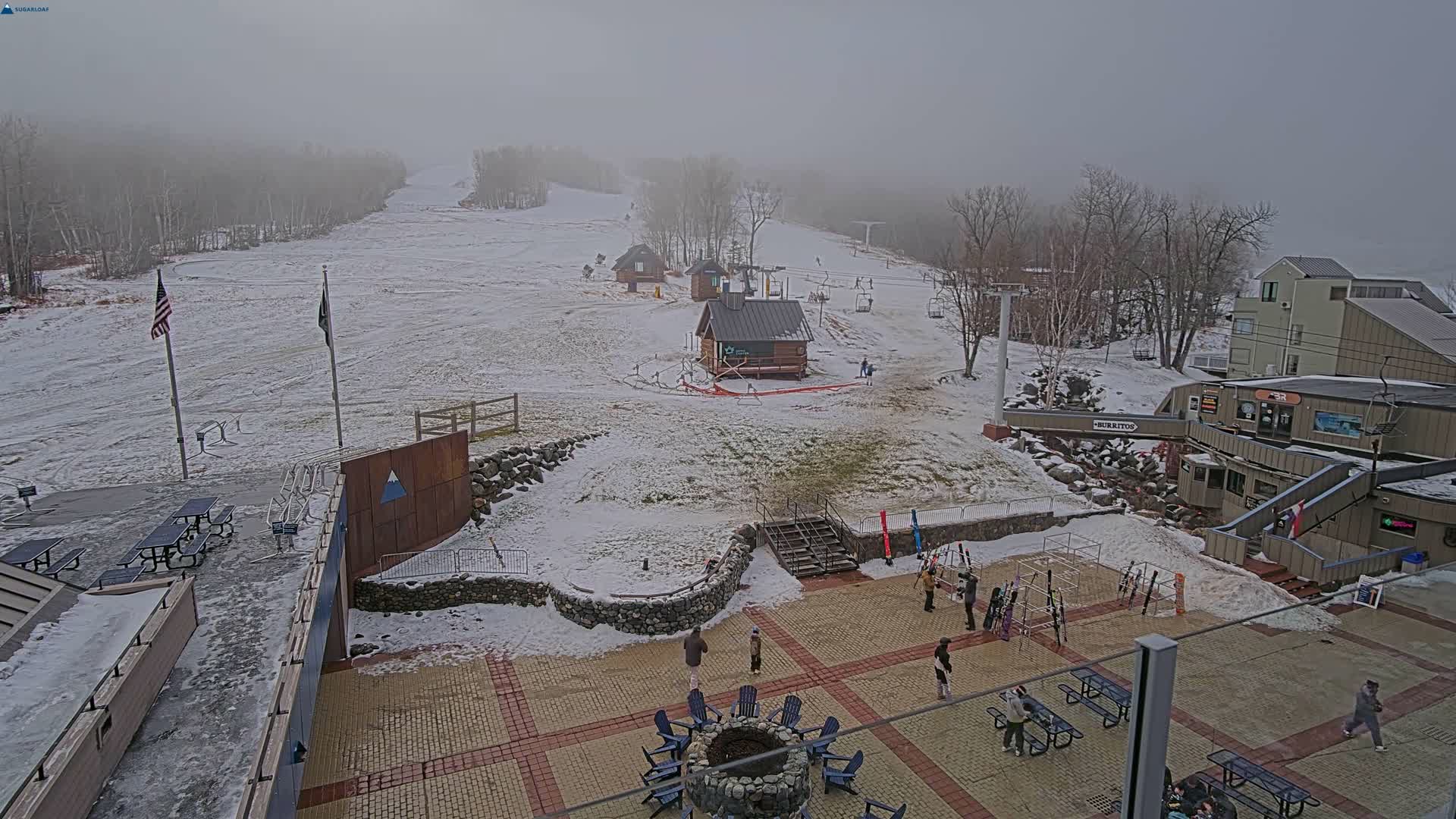 Kingfield, Sugarloaf Mountain Hotel Area Live Cam - Kingfield, Franklin, Maine, USA