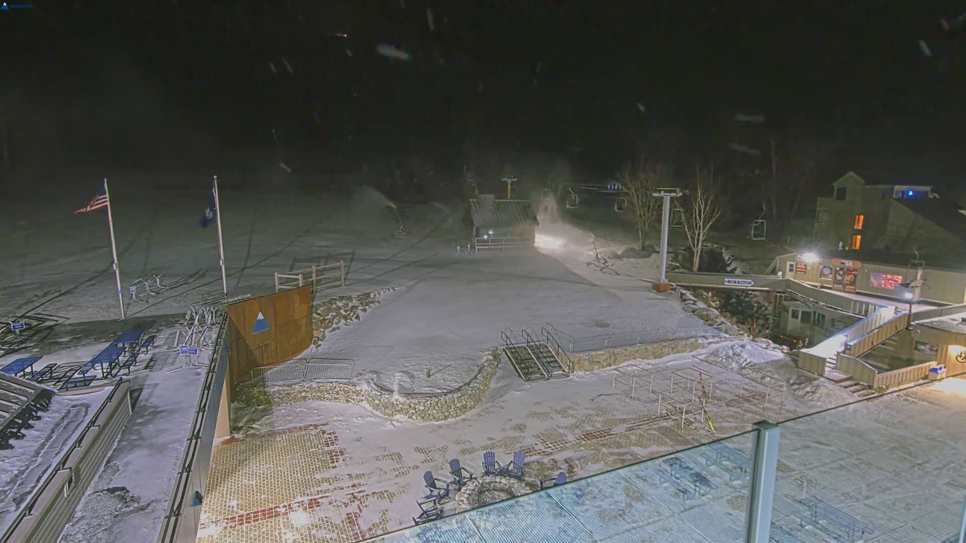 Kingfield, Sugarloaf Mountain Hotel Area Live Cam - Kingfield, Franklin, Maine, USA