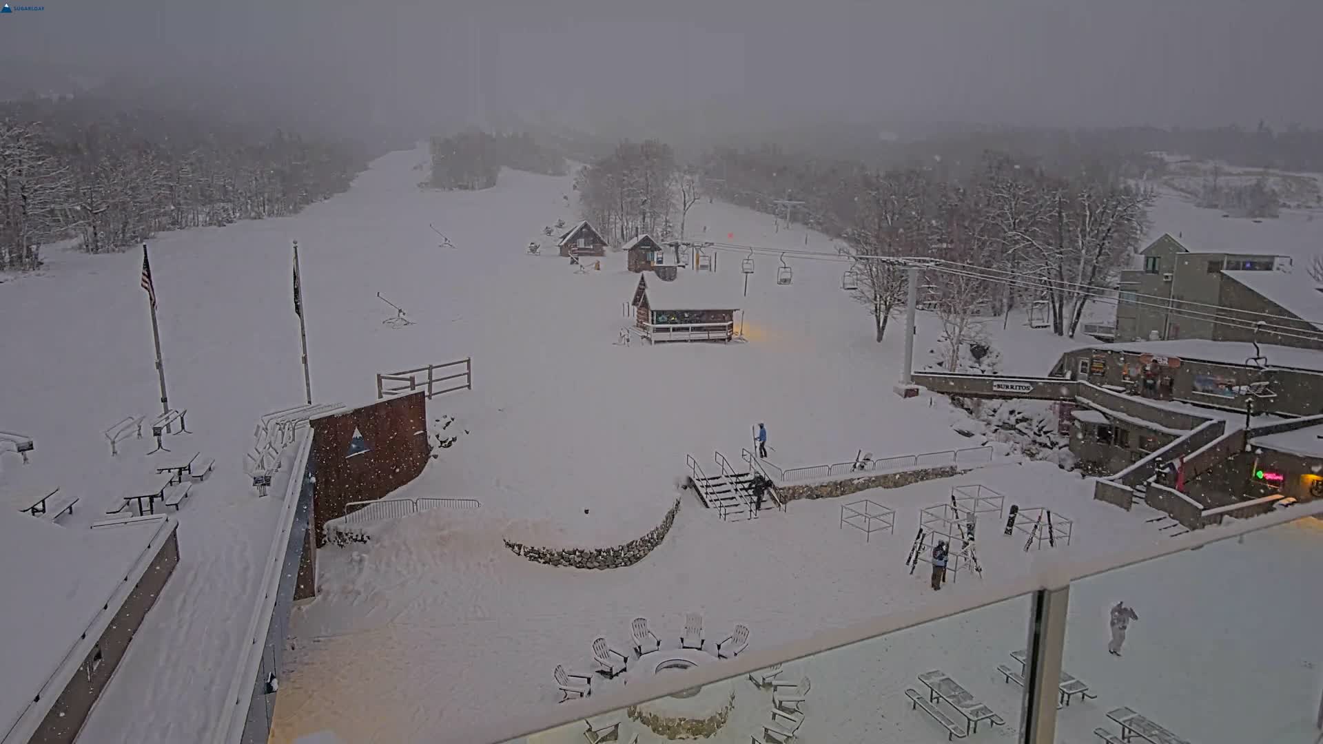 Kingfield, Sugarloaf Mountain Hotel Area Live Cam - Kingfield, Franklin, Maine, USA