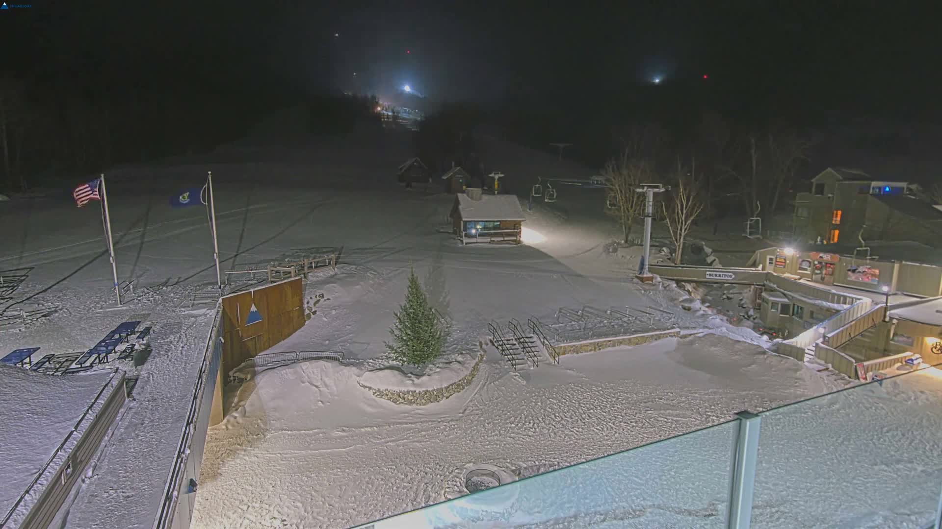 Kingfield, Sugarloaf Mountain Hotel Area Live Cam - Kingfield, Franklin, Maine, USA