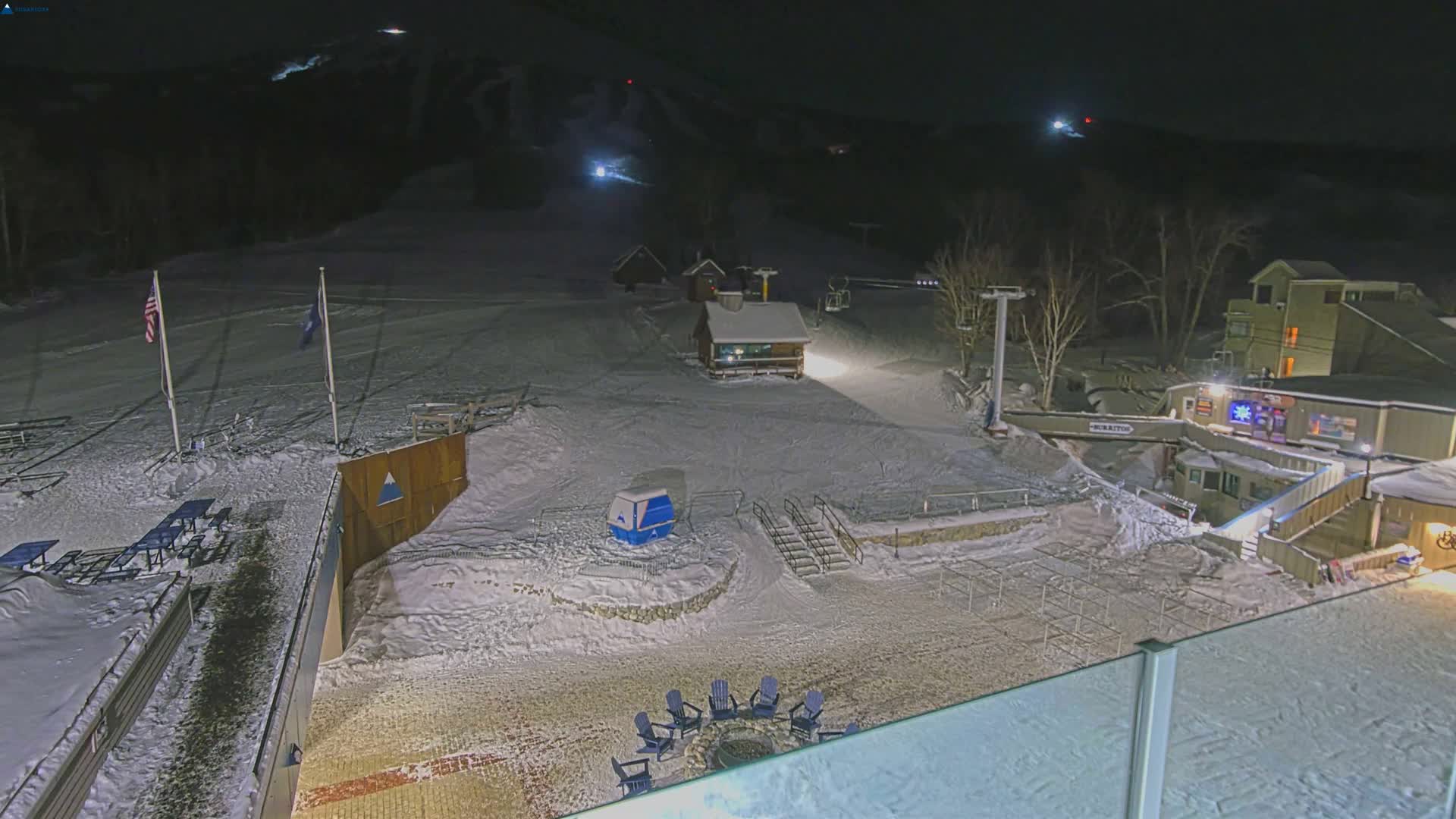 Kingfield, Sugarloaf Mountain Hotel Area Live Cam - Kingfield, Franklin, Maine, USA
