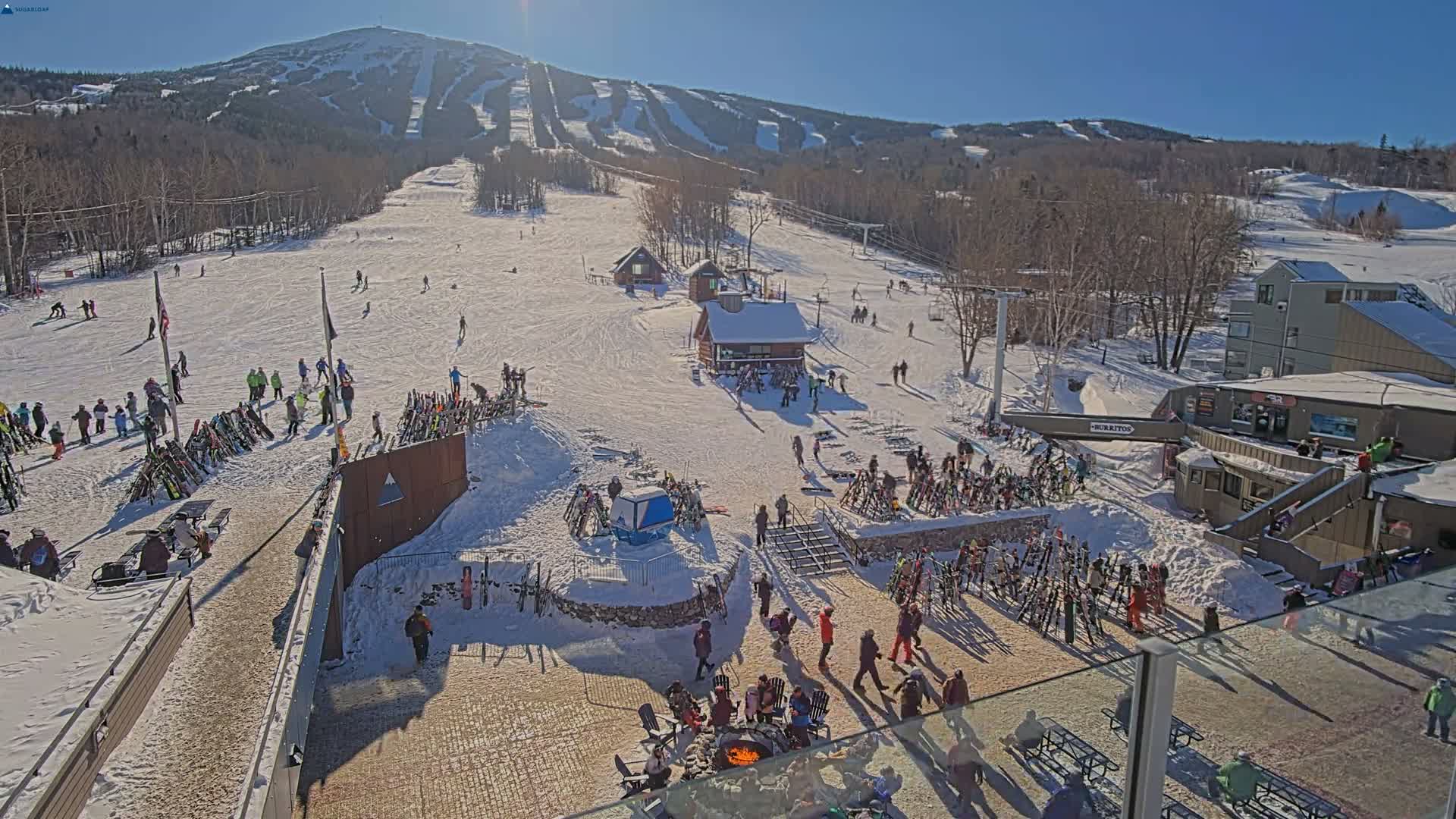 Kingfield, Sugarloaf Mountain Hotel Area Live Cam - Kingfield, Franklin, Maine, USA