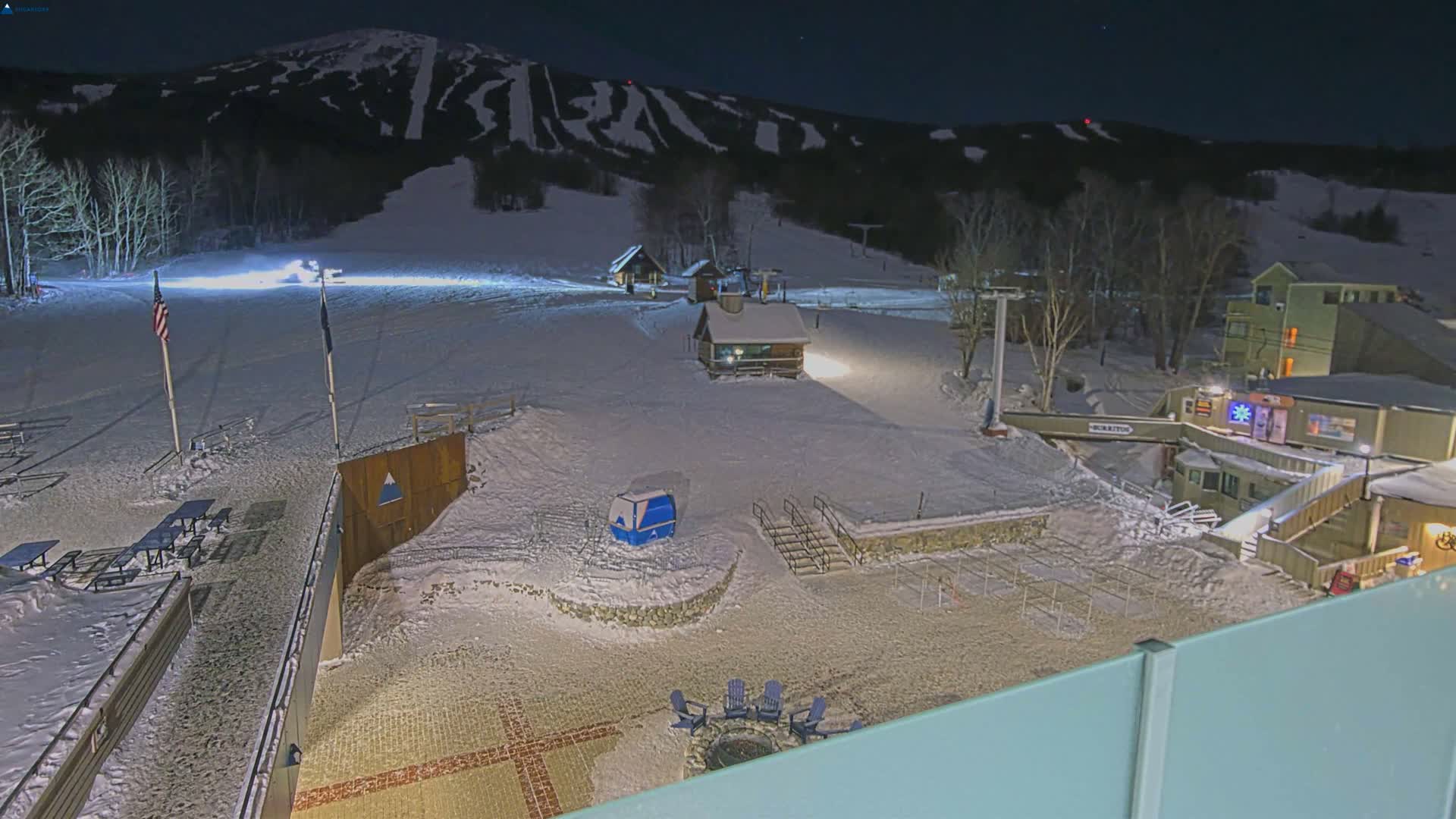 Kingfield, Sugarloaf Mountain Hotel Area Live Cam - Kingfield, Franklin, Maine, USA