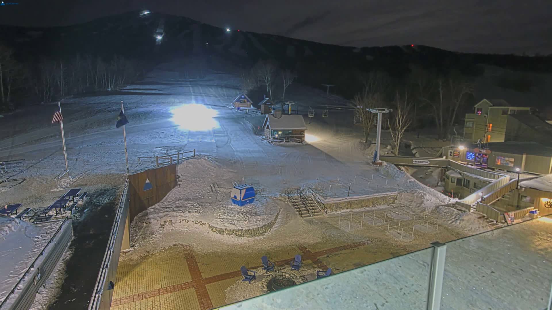 Kingfield, Sugarloaf Mountain Hotel Area Live Cam - Kingfield, Franklin, Maine, USA