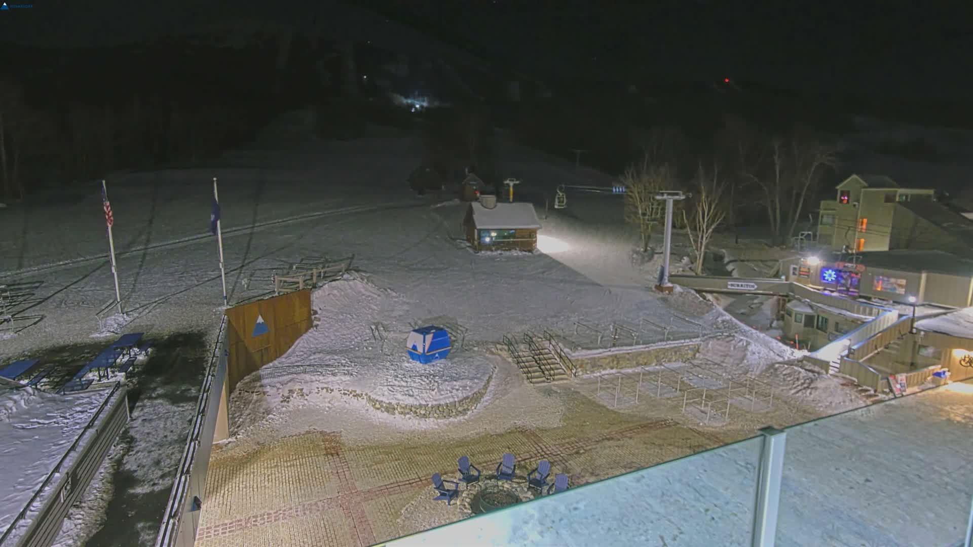 Kingfield, Sugarloaf Mountain Hotel Area Live Cam - Kingfield, Franklin, Maine, USA