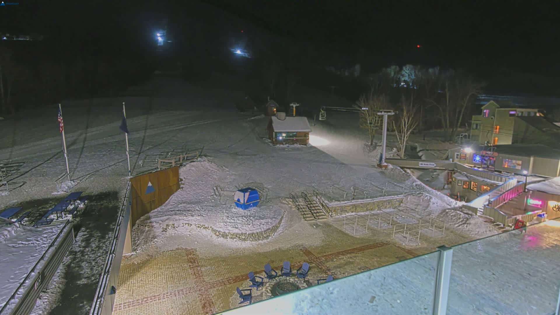 Kingfield, Sugarloaf Mountain Hotel Area Live Cam - Kingfield, Franklin, Maine, USA