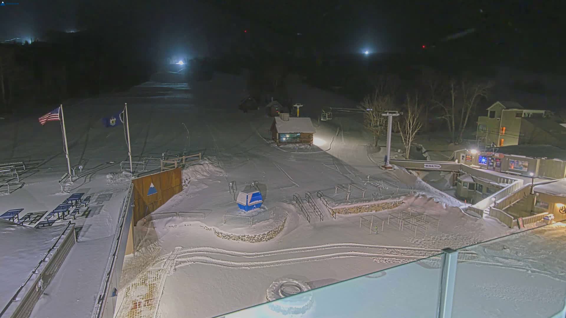 Kingfield, Sugarloaf Mountain Hotel Area Live Cam - Kingfield, Franklin, Maine, USA