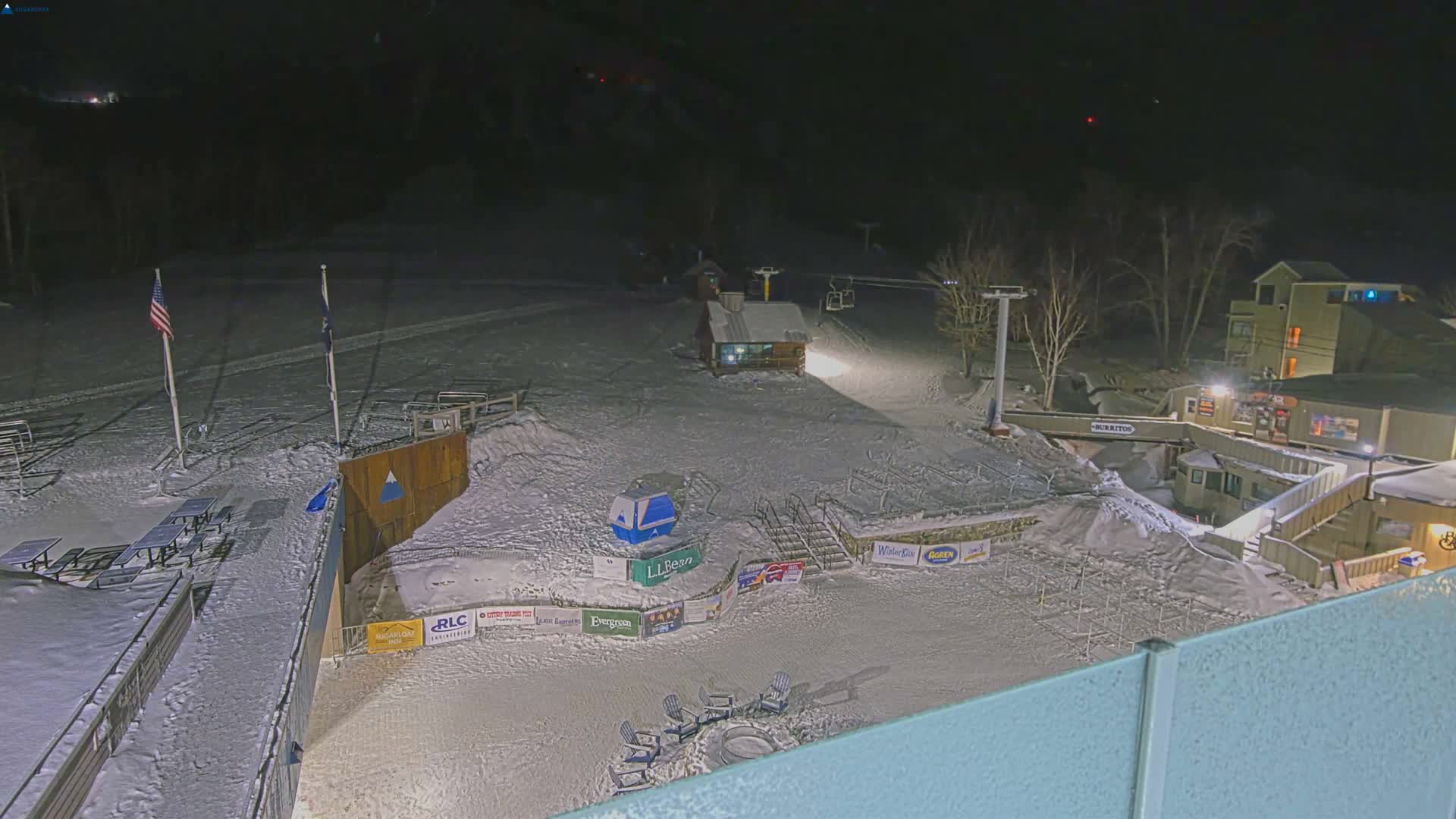 Kingfield, Sugarloaf Mountain Hotel Area Live Cam - Kingfield, Franklin, Maine, USA