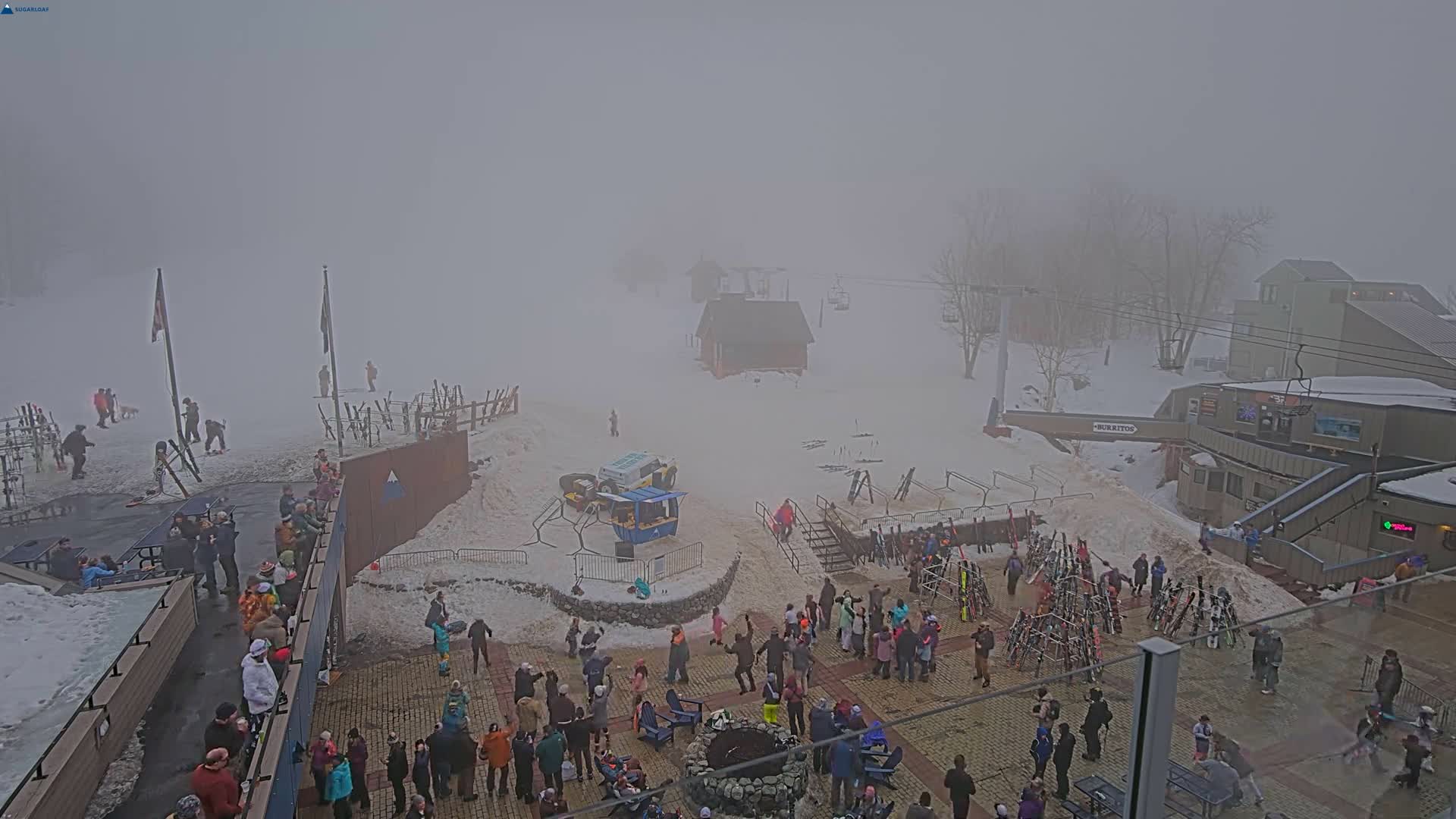 Kingfield, Sugarloaf Mountain Hotel Area Live Cam - Kingfield, Franklin, Maine, USA
