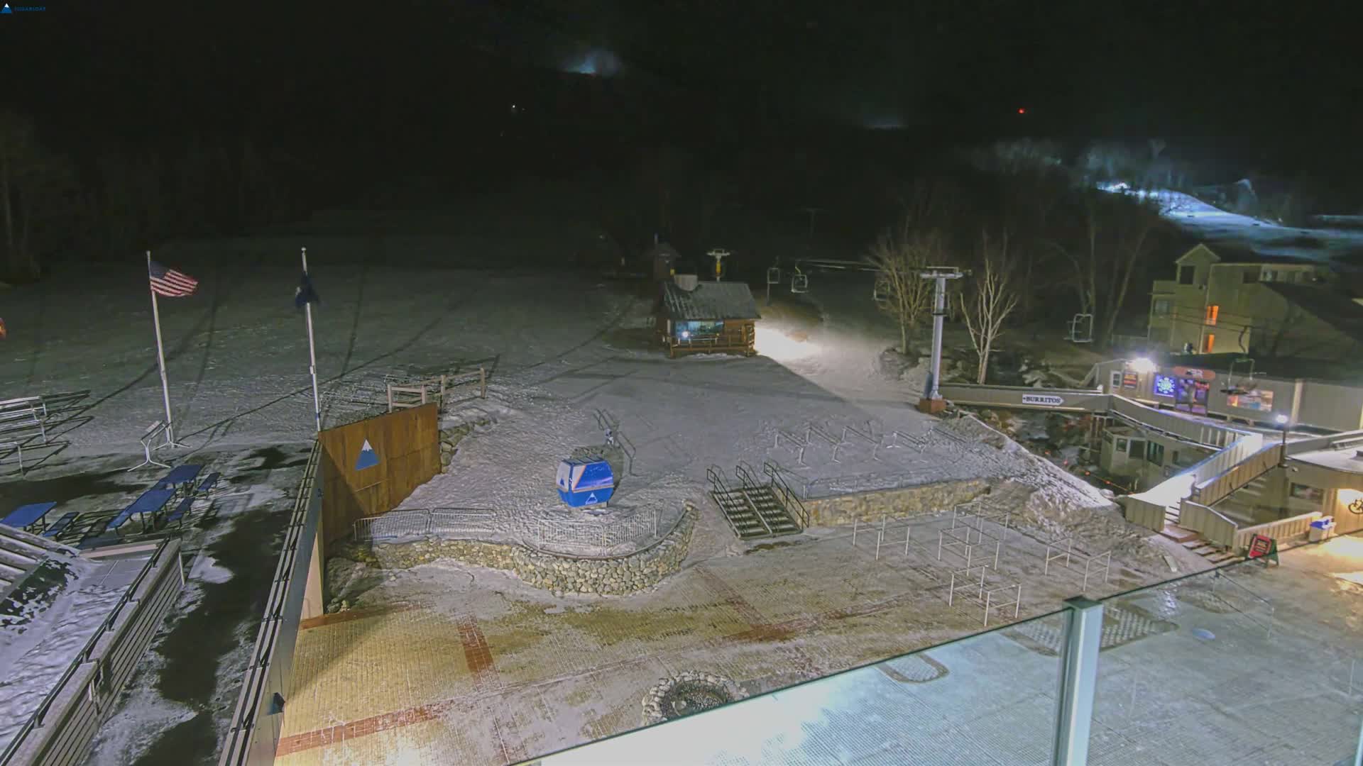 Kingfield, Sugarloaf Mountain Hotel Area Live Cam - Kingfield, Franklin, Maine, USA