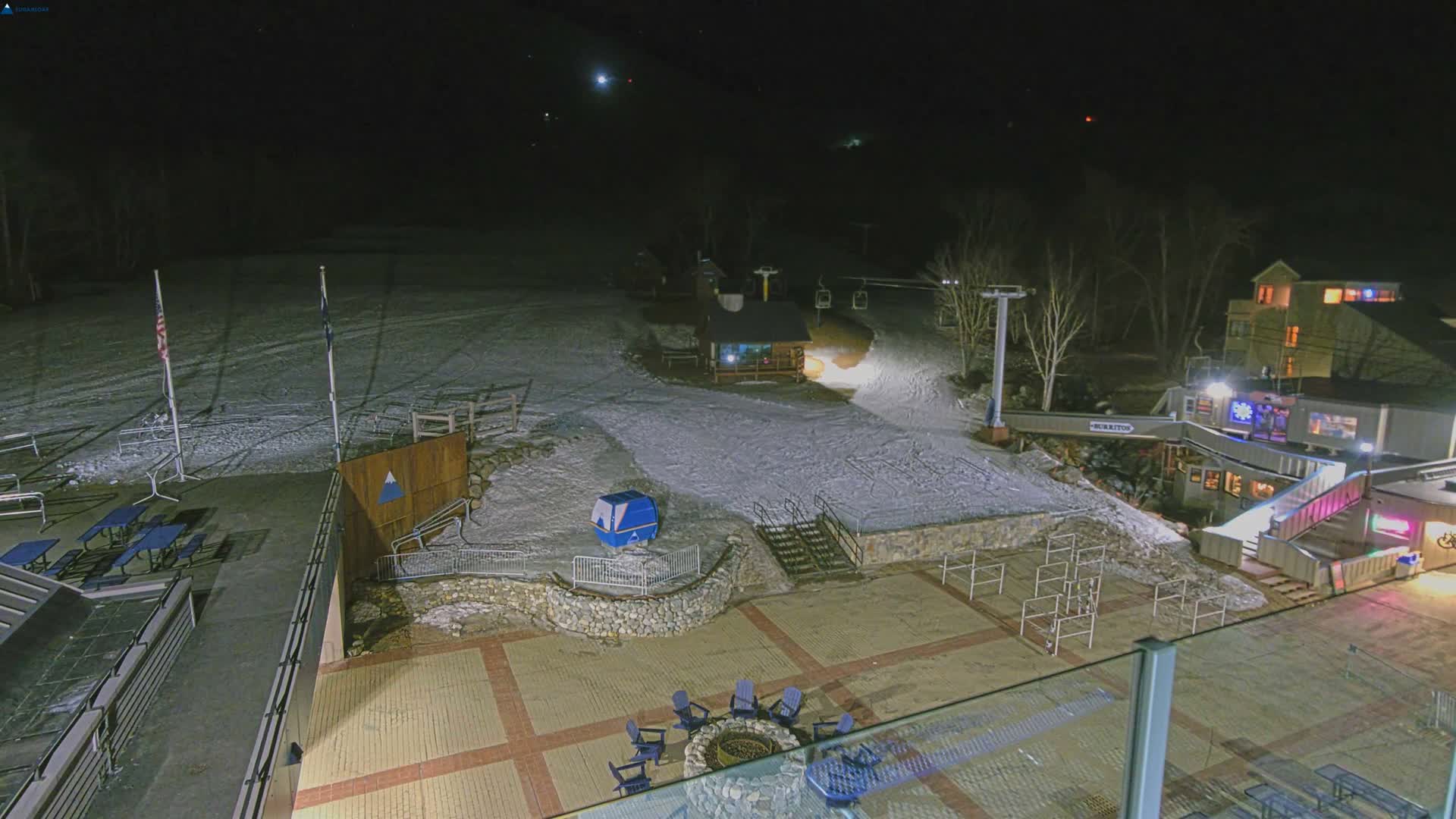 Kingfield, Sugarloaf Mountain Hotel Area Live Cam - Kingfield, Franklin, Maine, USA