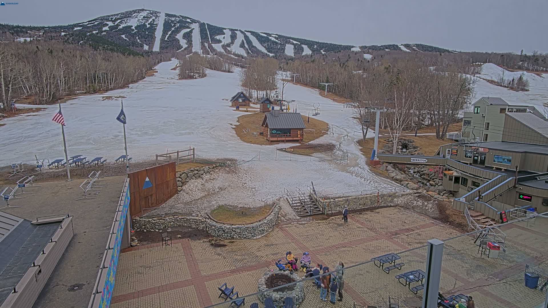 Kingfield, Sugarloaf Mountain Hotel Area Live Cam - Kingfield, Franklin, Maine, USA