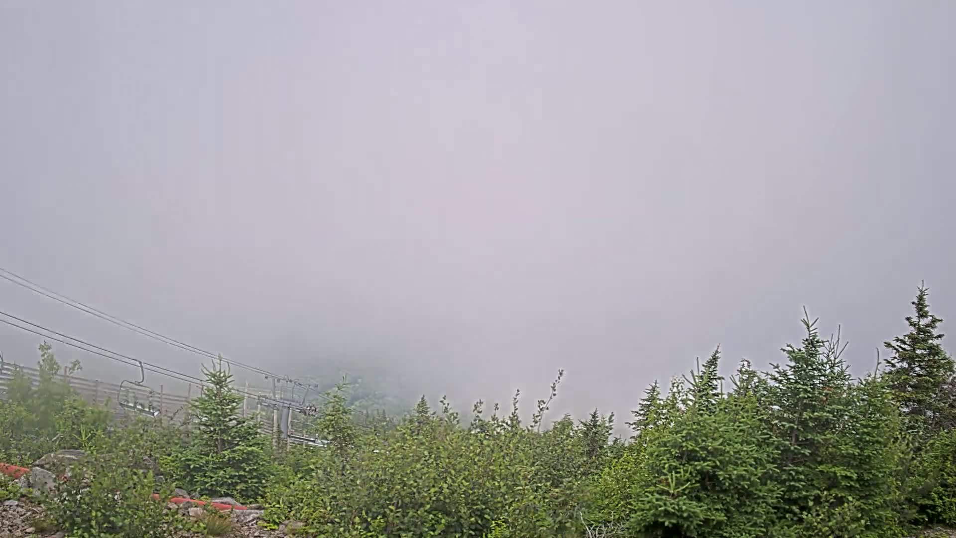 Kingfield, Sugarloaf Mountain Peak Skyline Live Cam - Kingfield, Franklin, Maine, USA