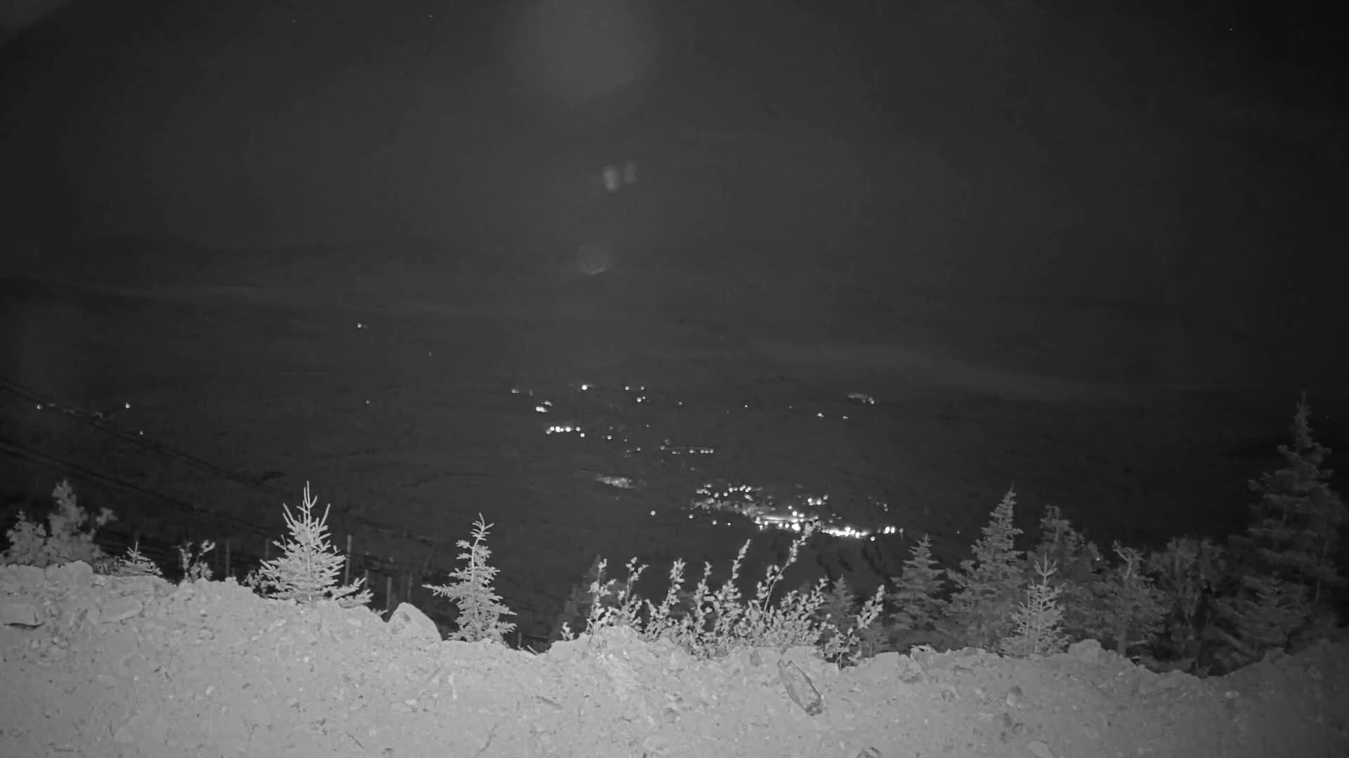 Kingfield, Sugarloaf Mountain Peak Skyline Live Cam - Kingfield, Franklin, Maine, USA