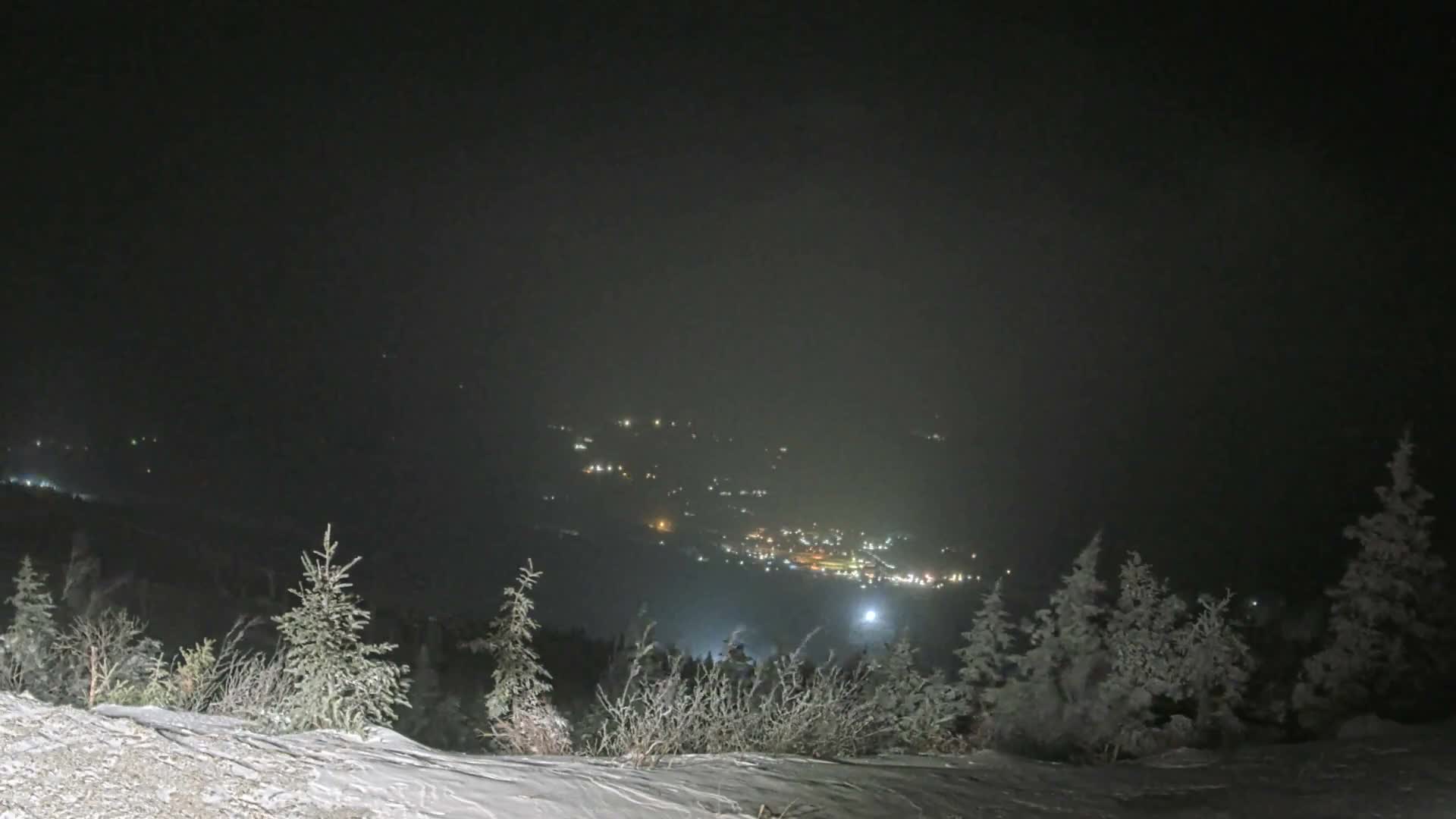 Kingfield, Sugarloaf Mountain Peak Skyline Live Cam - Kingfield, Franklin, Maine, USA