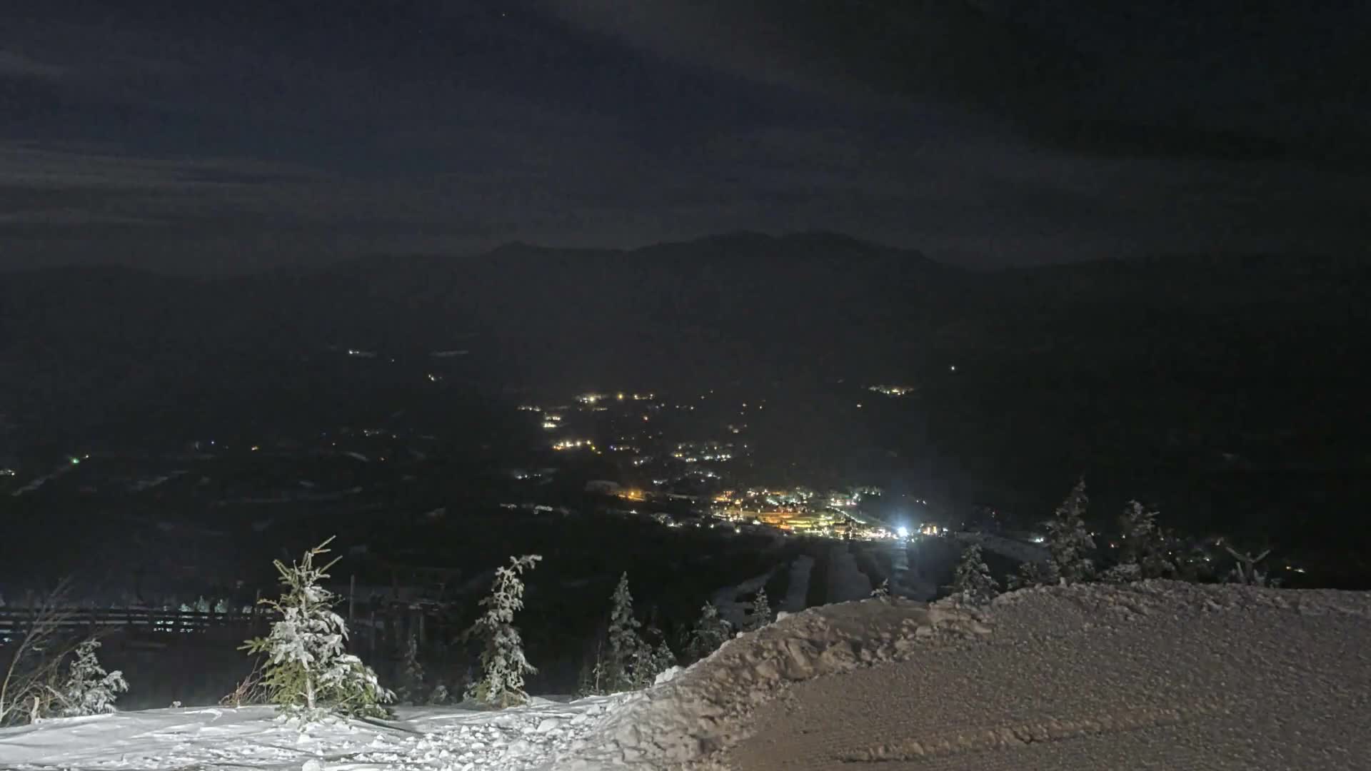 Kingfield, Sugarloaf Mountain Peak Skyline Live Cam - Kingfield, Franklin, Maine, USA