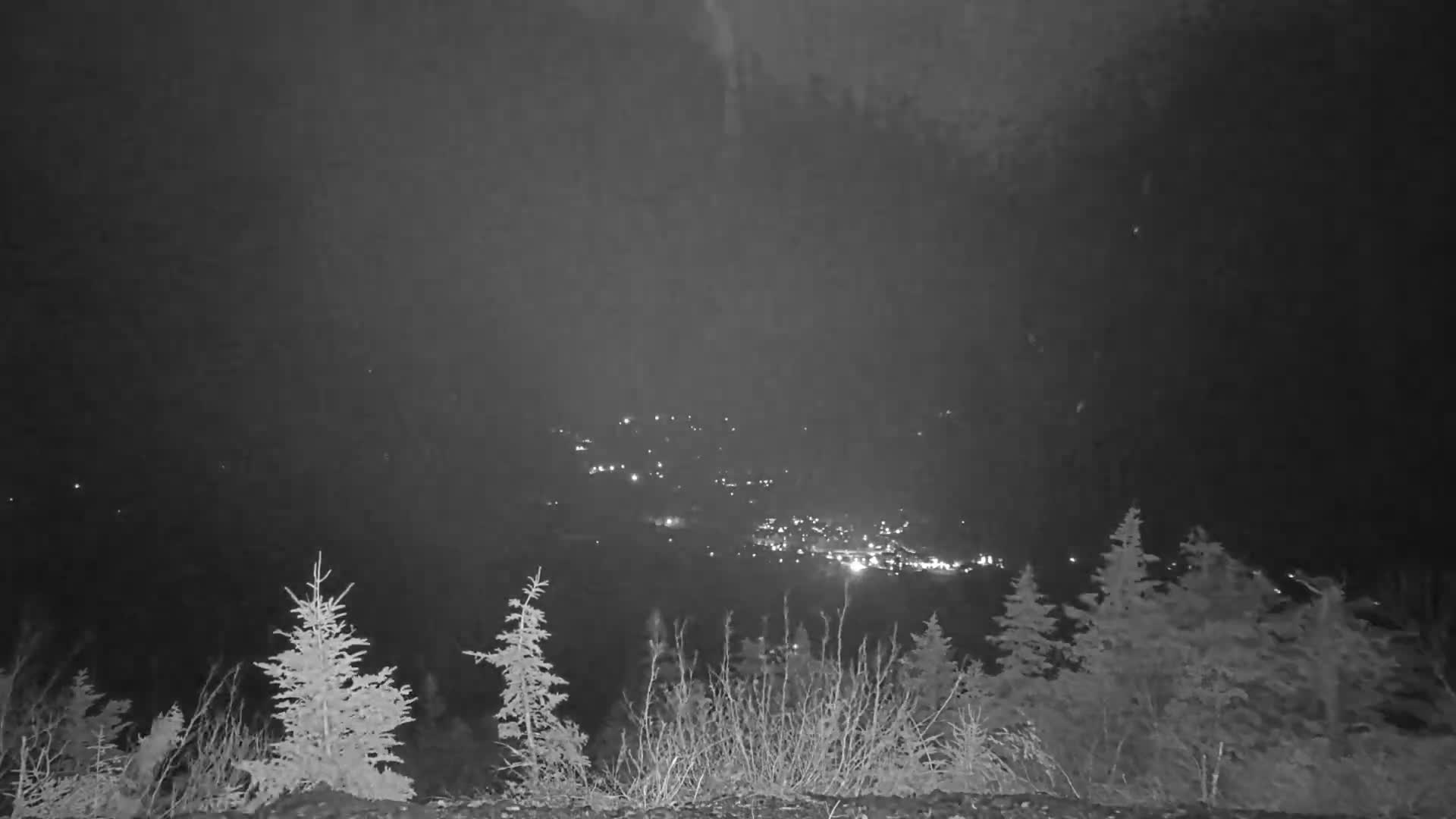 Kingfield, Sugarloaf Mountain Peak Skyline Live Cam - Kingfield, Franklin, Maine, USA