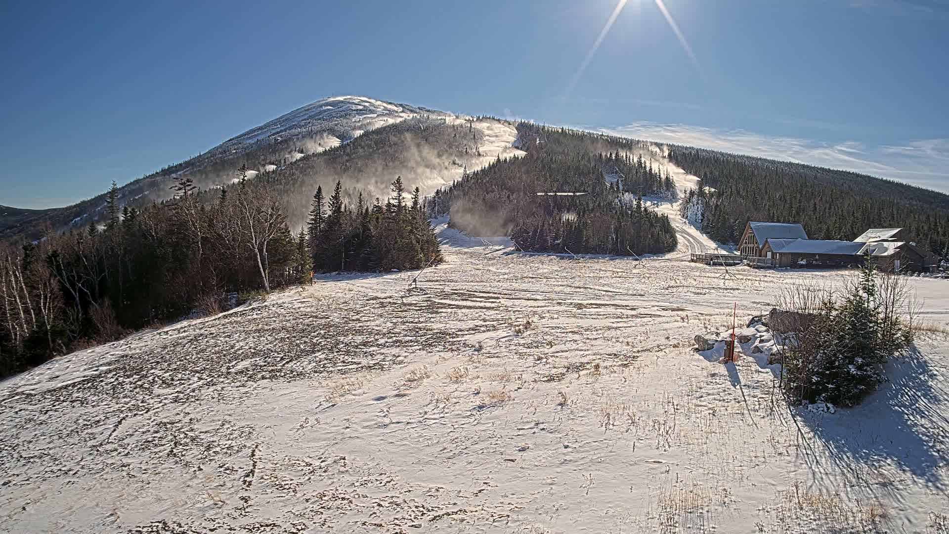 Kingfield, Sugarloaf Mountain Panaromic Live Cam - Kingfield, Franklin, Maine, USA