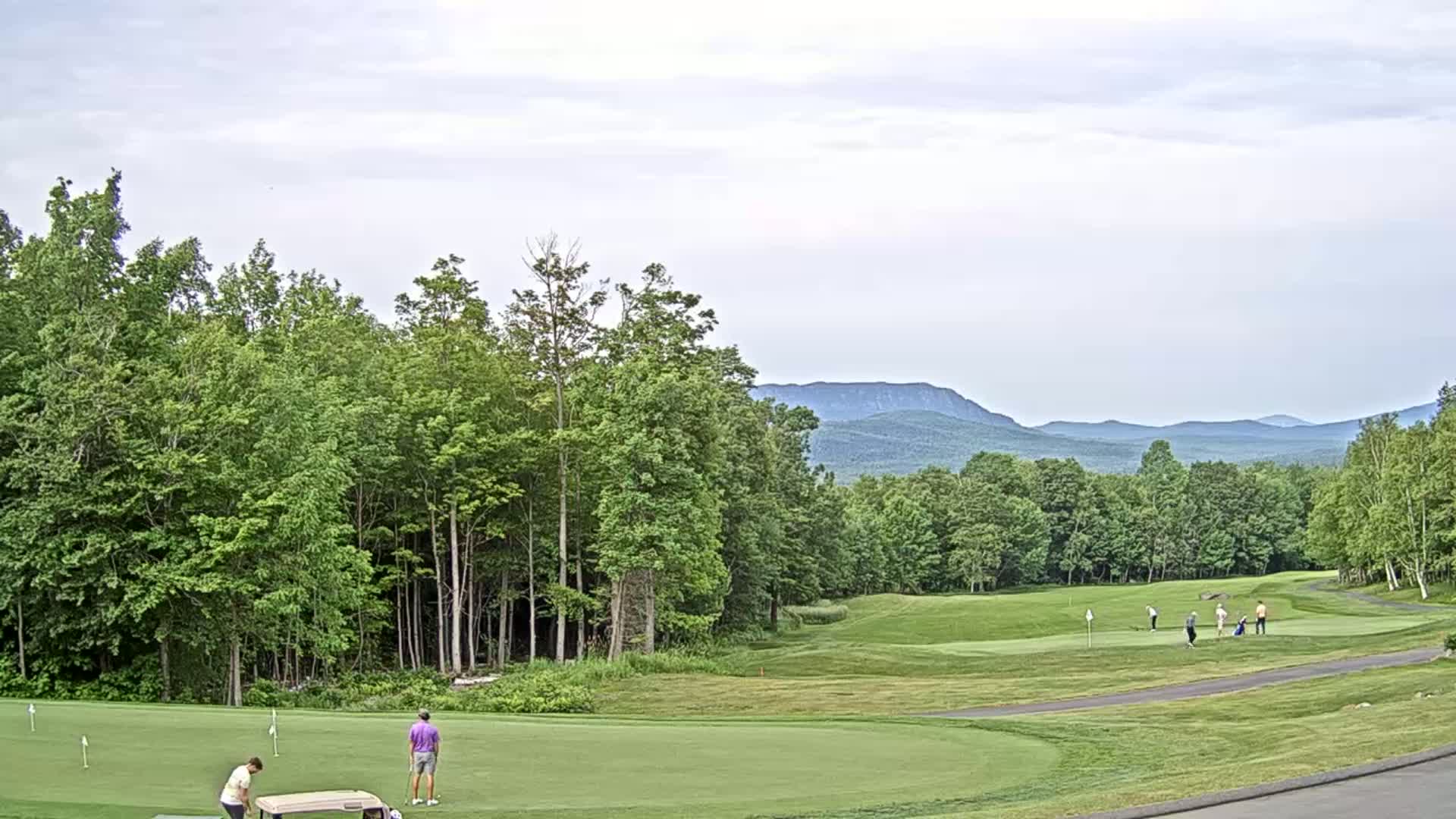 Kingfield, Sugarloaf Mountain Golf Course Live Cam - Kingfield, Franklin, Maine, USA