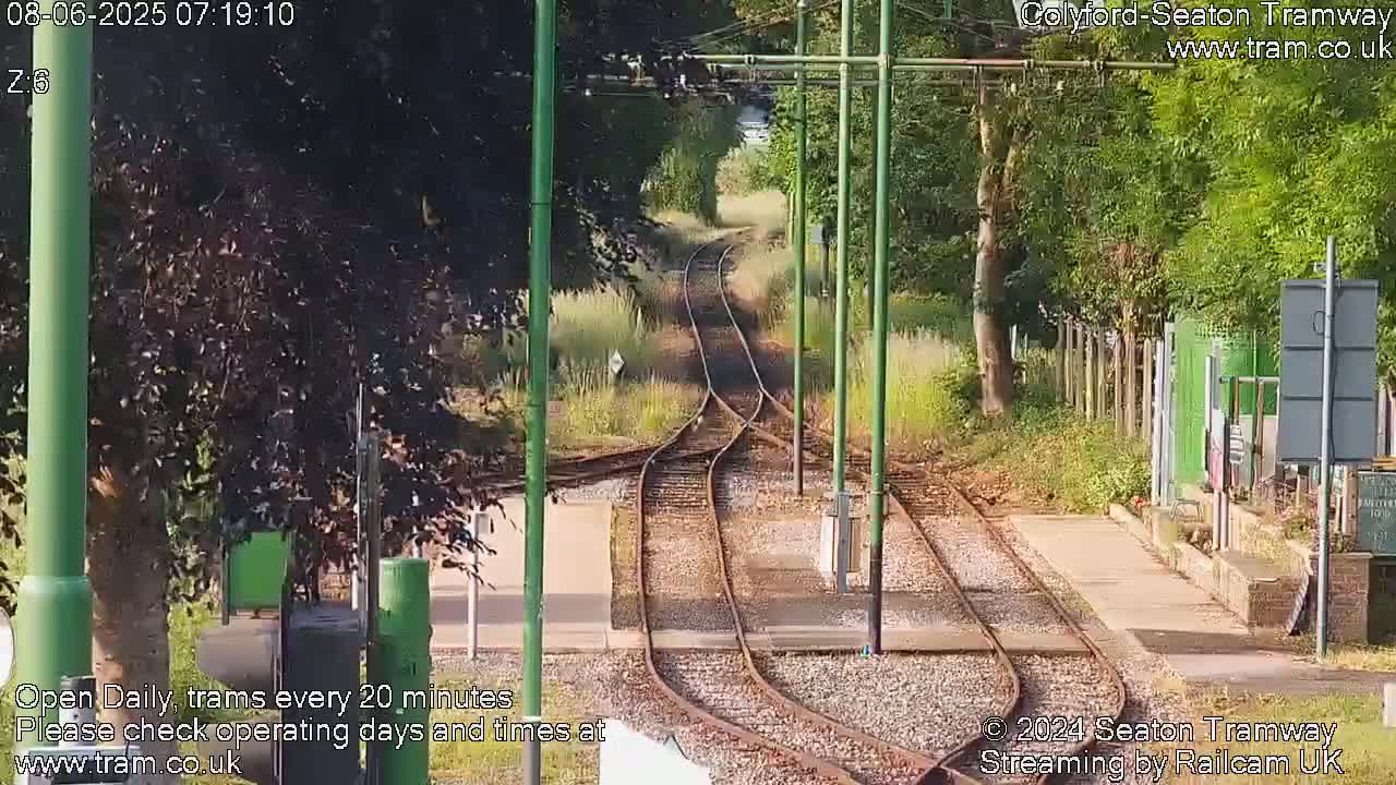 Colyford Station Seaton Tramway Live Cam - Colyford, East Devon, Devon, South West, England, United Kingdom
