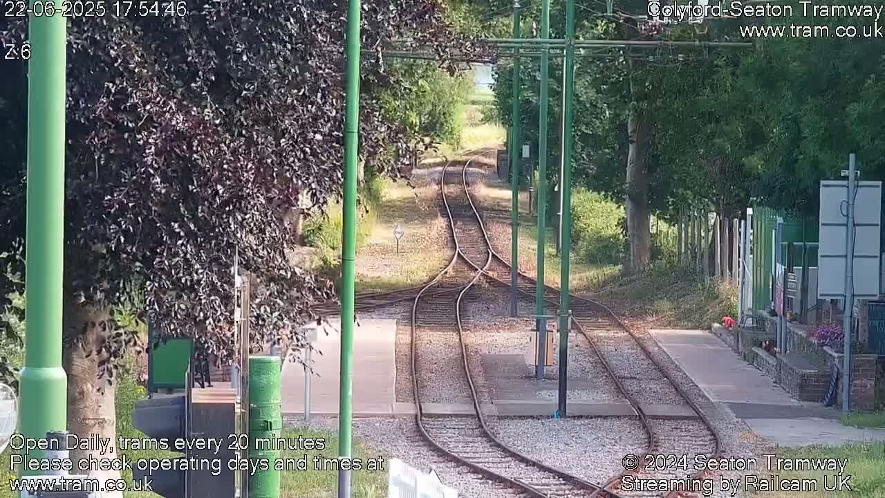 Colyford Station Seaton Tramway Live Cam - Colyford, East Devon, Devon, South West, England, United Kingdom