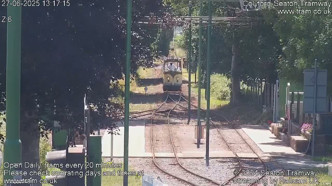 Colyford Station Seaton Tramway Live Cam - Colyford, East Devon, Devon, South West, England, United Kingdom