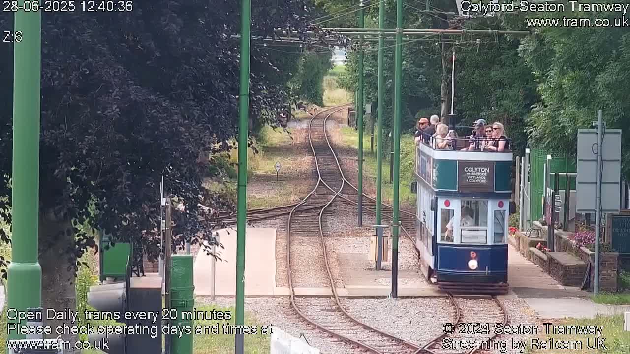 Colyford Station Seaton Tramway Live Cam - Colyford, East Devon, Devon, South West, England, United Kingdom