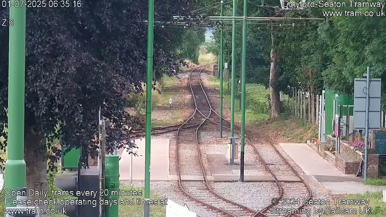 Colyford Station Seaton Tramway Live Cam - Colyford, East Devon, Devon, South West, England, United Kingdom