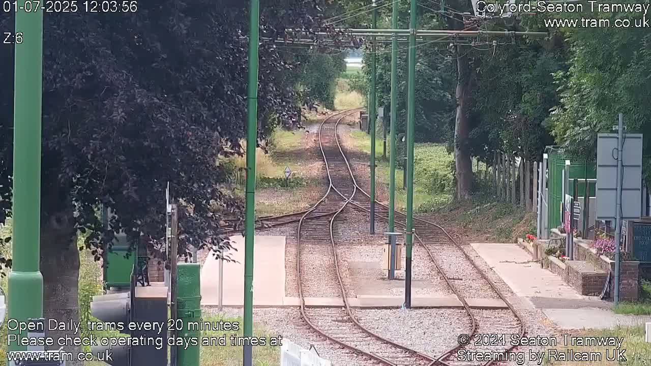 Colyford Station Seaton Tramway Live Cam - Colyford, East Devon, Devon, South West, England, United Kingdom