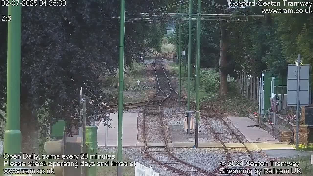 Colyford Station Seaton Tramway Live Cam - Colyford, East Devon, Devon, South West, England, United Kingdom