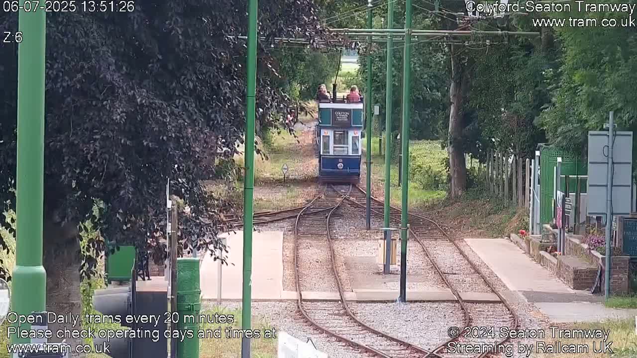 Colyford Station Seaton Tramway Live Cam - Colyford, East Devon, Devon, South West, England, United Kingdom