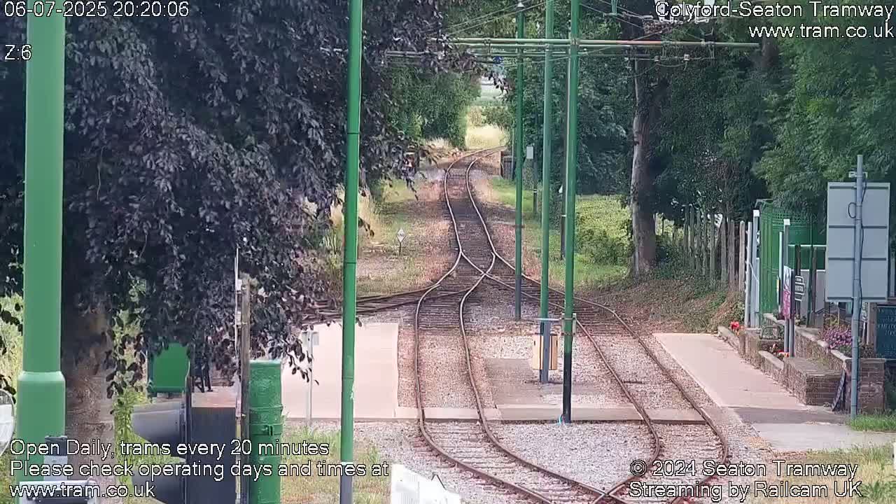 Colyford Station Seaton Tramway Live Cam - Colyford, East Devon, Devon, South West, England, United Kingdom
