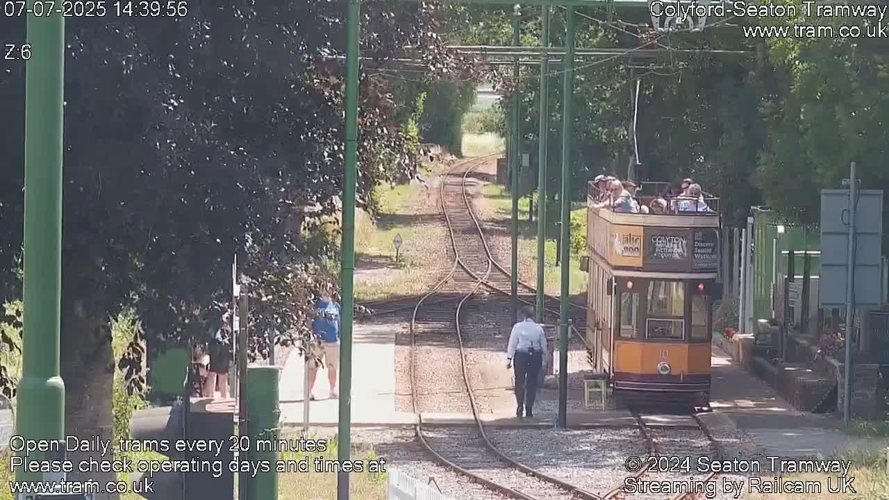 Colyford Station Seaton Tramway Live Cam - Colyford, East Devon, Devon, South West, England, United Kingdom