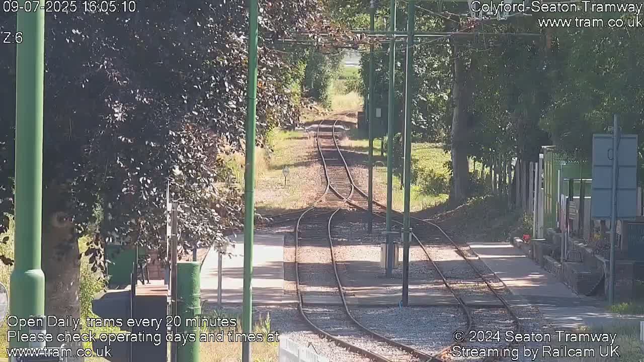 Colyford Station Seaton Tramway Live Cam - Colyford, East Devon, Devon, South West, England, United Kingdom