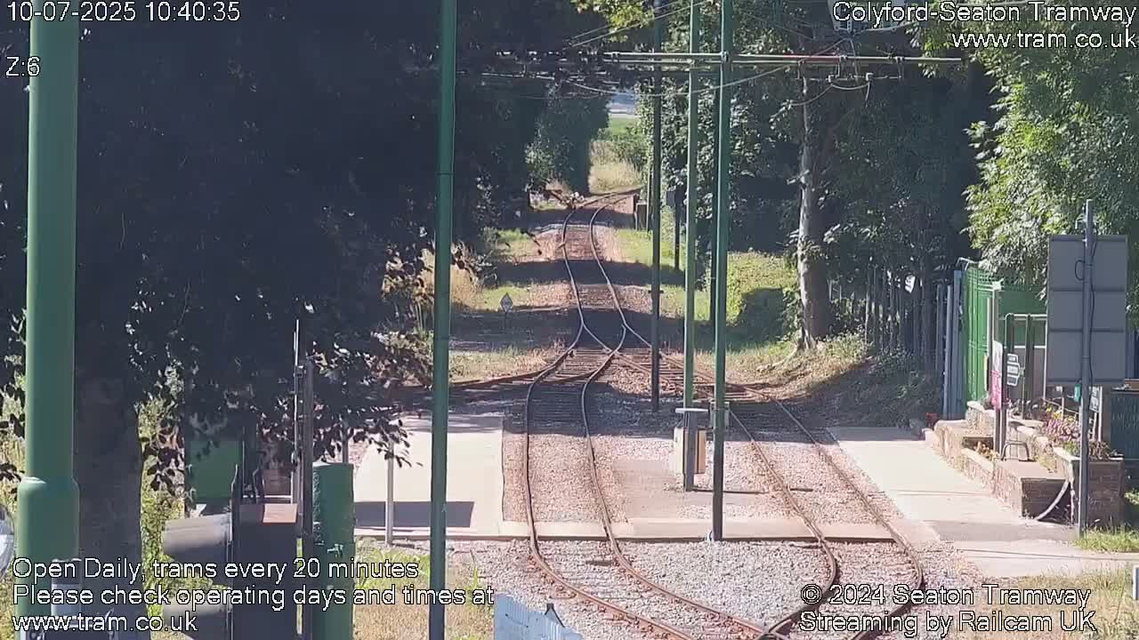 Colyford Station Seaton Tramway Live Cam - Colyford, East Devon, Devon, South West, England, United Kingdom