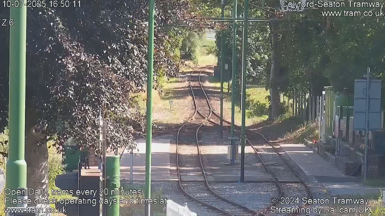 Colyford Station Seaton Tramway Live Cam - Colyford, East Devon, Devon, South West, England, United Kingdom